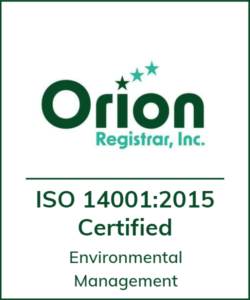 ISO 14001:2015 certification
